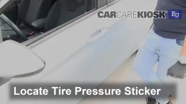 2018 Opel Astra CDTI 1.6L 4 Cyl. Turbo Diesel Pneus et roues Vérifier la pression des pneus